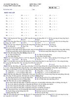 Đề KT 1 tiết chương từ trường 11CB