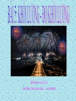 khối lượng đo khối lượng