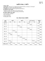 kiem tra 1 tiet HKII sinh 9 (2010-2011)