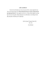 Kế toán hàng tồn kho tại các công ty xây lắp trên địa bàn thành phố Hà Nội