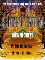 bai 12 mot so cong trinh tieu bieu cua MT thoi Ly