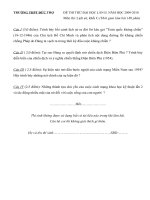 ĐỀ THI THỬ ĐẠI HOC CĐ LÂN 2 (2010)