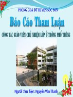 Tham luan cong tac chu nhiem 1