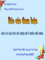 Tham luan cong tac chu nhiem 2