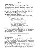 đề luyện thi đại học môn văn