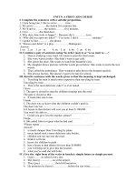 ly tuyet va bai tap unit 9 anh 8