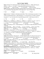 BT VL hạt nhân (có hướng dẫn giải)