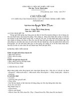 Cách chèn File trên Powerpoint