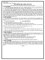 Đề HSG hóa số 21