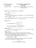 ĐỀ THI HSG LỚP 9 VÒNG 2 HUYỆN TAM DƯƠNG