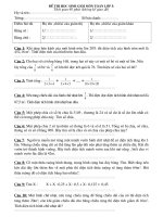 Đề Thi HSG tháng 3