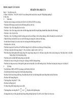 Đề thi HK1 Vật lý 6 (thử nghiệm) có ma trận