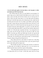 TỔNG QUAN VỀ QUẢN LÝ VÀ KIỂM SOÁT CHI NGÂN SÁCH NHÀ NƯỚC QUA KHO BẠC NHÀ NƯỚC