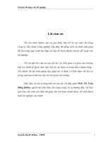 Một số giải pháp hoàn thiện và phát triển hoạt động của Công ty Tài chính trong Tổng Công ty Nhà nước ở Việt Nam