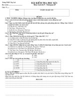 KIEM TRA LICH SU KI LOP 9