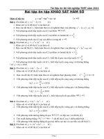 bai tap on thi tot nghiep mon toan (day du cac dang trong de thi)