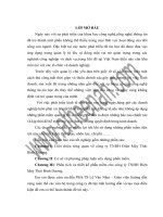 đồ án công nghệ thông tin Xây dựng phần mềm quản lý bán hàng tại công ty TNHH Điện Máy Thái Bình Dương