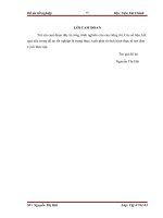 đồ án công nghệ thông tin  Xây dựng hệ thống thông tin kế toán tài sản cố định tại Công ty cổ phần Xây dựng và Thương mại Bắc 9