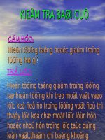 CD cua 1 vat tren mat phang nghieng-phan tich luc- vat li 10