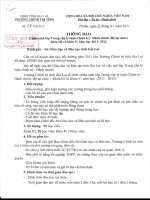 Thông báo chiêu sinh lớp lý luận chính trị - SGD Gia Lai