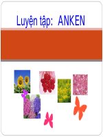 luyện tập anken