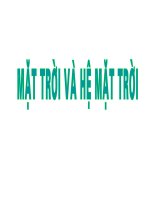 Cấu tạo vũ trụ Lý 12