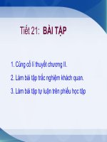 Tiết 21 On tap chuong II - l11