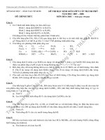 Đề thi HSG hóa TP HCM 07-08