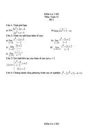 De kiem tra mot tiet dai lop 11 phan gioi han hay