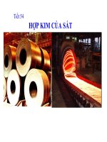 hợp kim sắt hóa 12 cb ( Hội giảng)