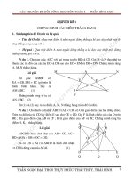 Chuyên đề: Chứng minh các điểm thẳng hàng