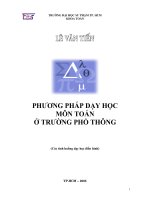 pp day hoc toan thpt