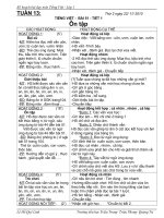 Tiếng Việt - Ló­p 1 - Tuần 13