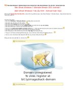 Bản Ghost Windows 7 Ultimate Allmain 2011 Actived !