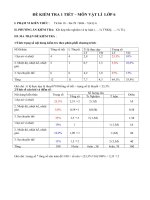 KT 1 tiết HK II lớp 6