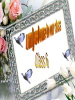 UNIT 5: THINGS I DOLESSON 3: B1-B3 - GV: Đặng Quế - THCS N.Đ.Cảnh