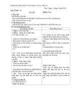 Giao án Lớp 3 t26