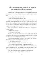 Thực trạng công tác quản lý đào tạo tại trường Cao đẳng sư phạm nhà trẻ mẫu giáo TW I