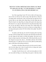 một số tư tưởng chính trị cơ bản trong tác phẩm sửa đổi lối làm việc của HCM và ý nghĩa của nó trong công cuộc đổi mới hiện nay