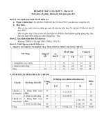 Kt 1 tiết hk II lớp 9 chuẩn KT KN