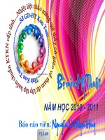 bài báo cáo chuẩn ktkn