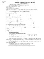 De kiem tra hoc ky II Toan 6