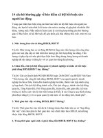 14 câu hỏi thường gặp về bảo hiểm xã hội bắt buộc cho người lao động