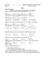 Kiểm tra chương 3 đại số 9 chuẩn(2)