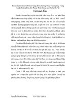 Bước đầu tìm hiểu tình hình ruộng đất ở phường Thuỵ Trương tổng Trung huyện Quảng Đức phủ Phụng Thiên thông qua Địa bạ Hà Nội