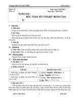 Học toán với toolkit math