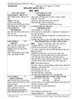 Tiếng Viẹt - Ló­p 1 - Tuần 15