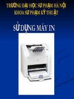 Su dung May In