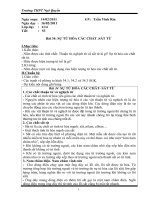 Su tu hoa cac chat. Sat tu