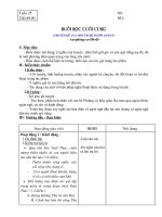 GIÁO ÁN NGỮ VĂN 6 CHUẨN TUẦN 25